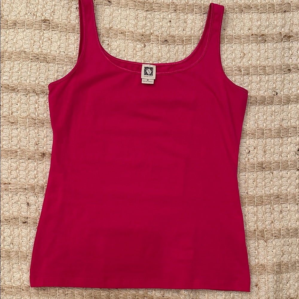 Anne Klein Fuchsia Tank Top